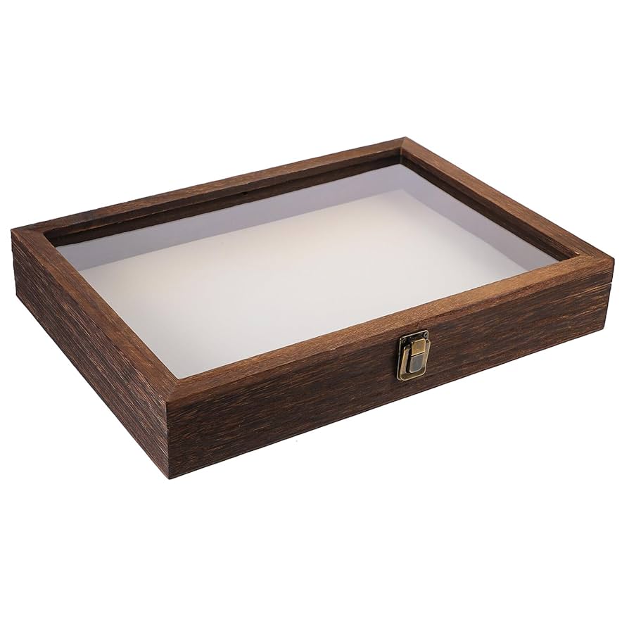 Amazon｜SEWACC 標本箱 標本ケース 木製 標本表示 ディスプレイ