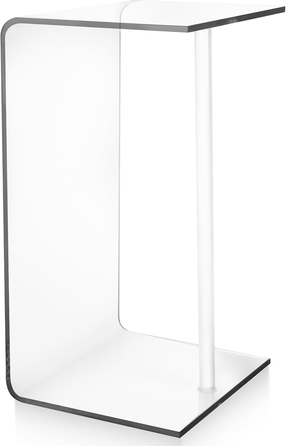 Innovative Online Operations C Shaped Acrylic Side Table