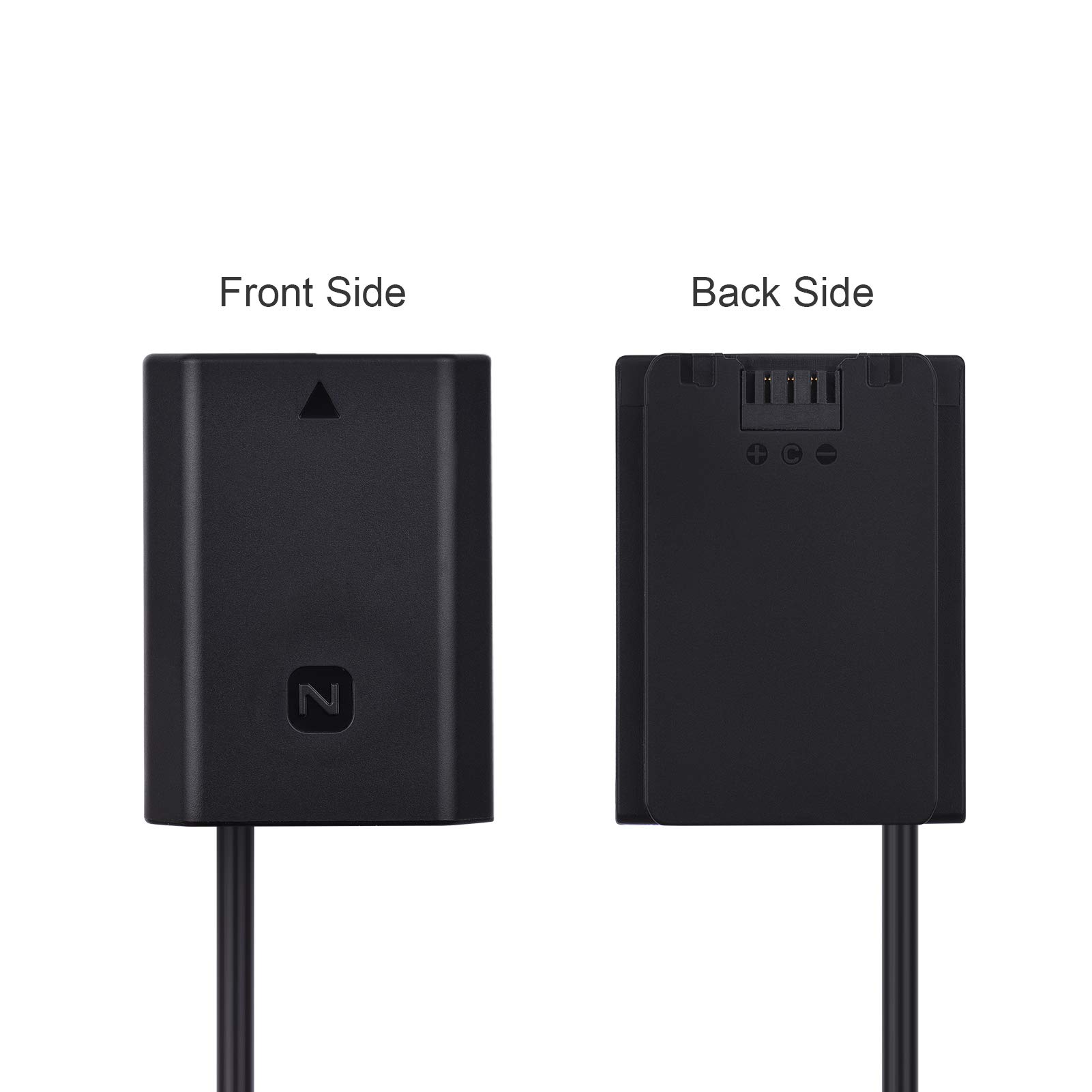 Andoer DC acoplador de batería ciega DR FZ100 DC acoplador de batería dummy sustituye la batería NP FZ100 por un convertidor USB DC