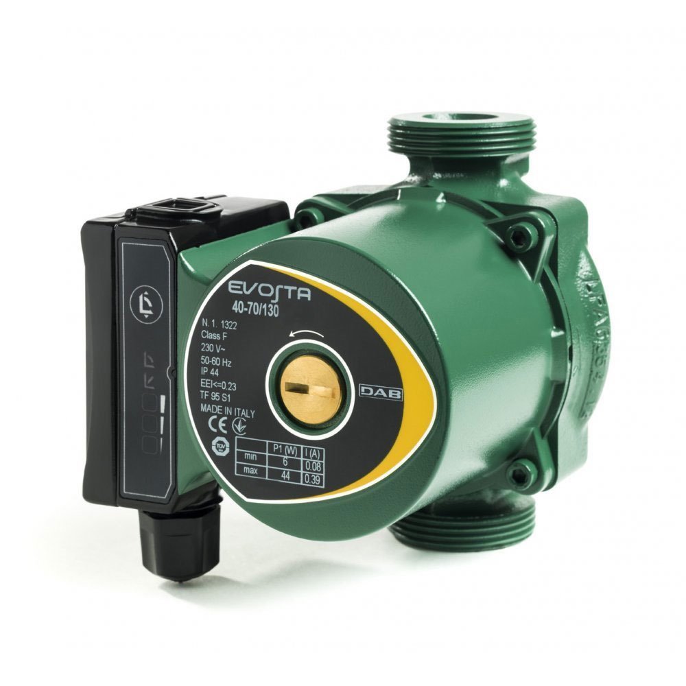 Dab Green/Yellow/Black 60161174 40-70/130 A Rated Evosta Circulating Pump