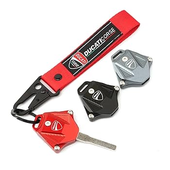 Amazon.co.jp: オートバイのアルミ合金キーカバー ドゥカティ用