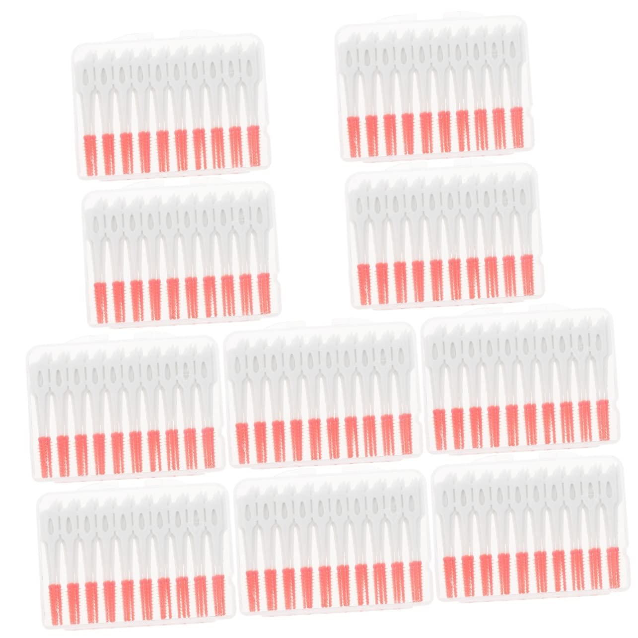 400pezzi Scovolini Interdentali Per Gengive Delicate e Spazi Interdentali Confezione Per