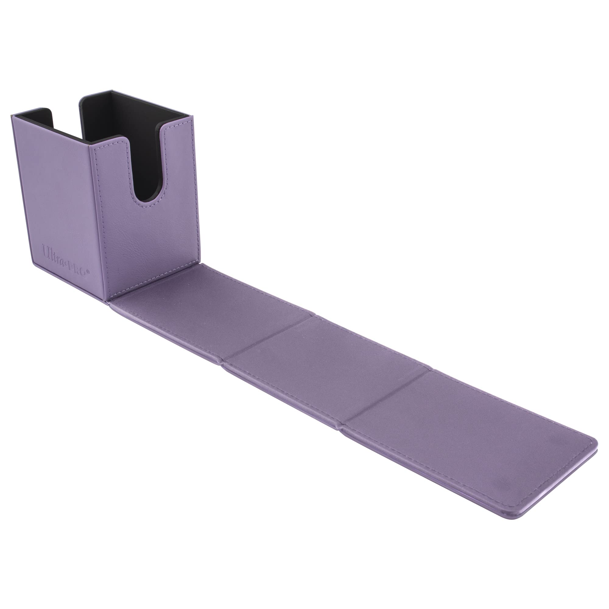 Ultra PRO, Vivid Alcove Flip Card Deck Box (Purple), Stores & Protects Up To 100 Standard Size Collectible Cards