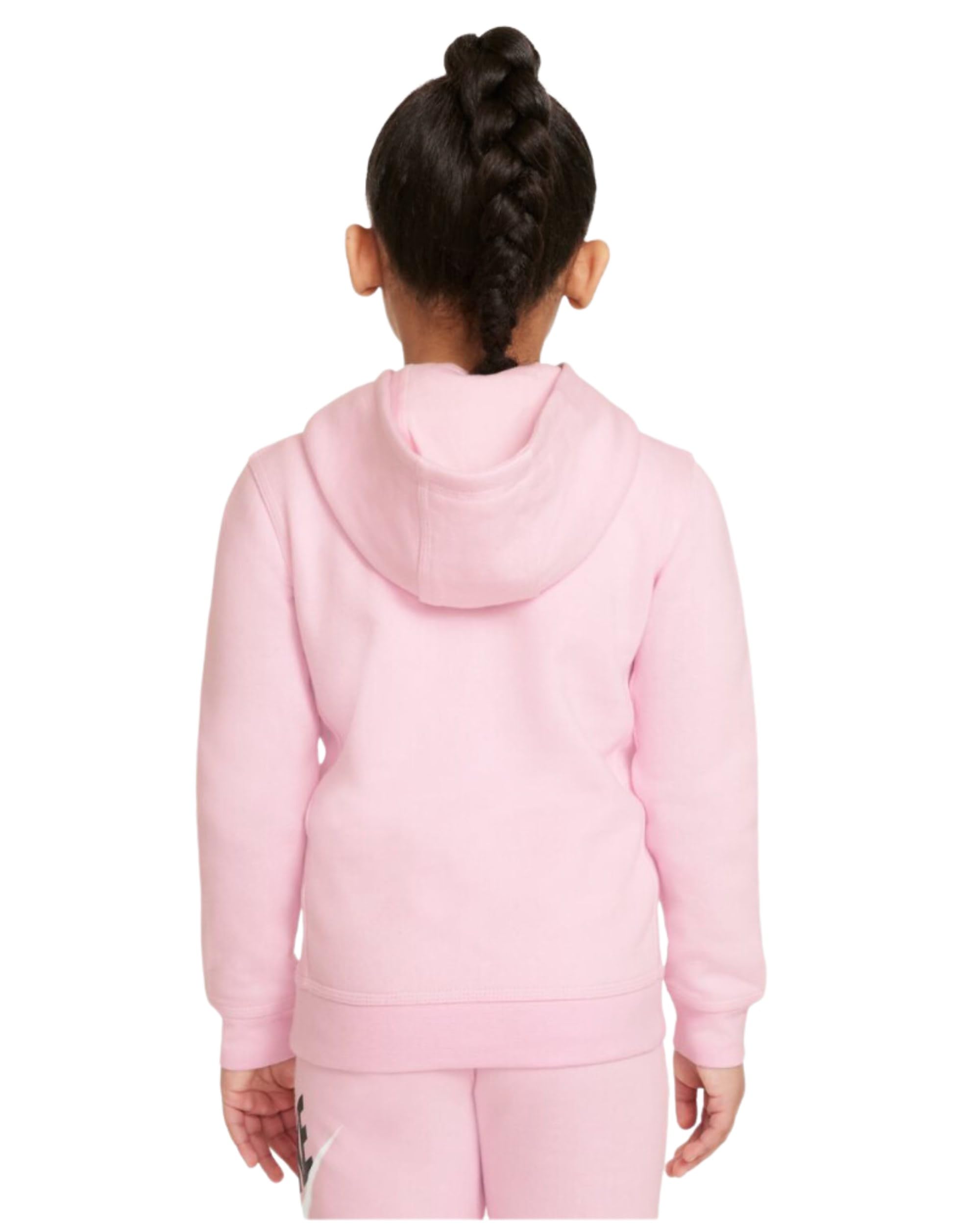 Nike Sudadera Club HBR para niño (niños pequeños), Rosado, 5