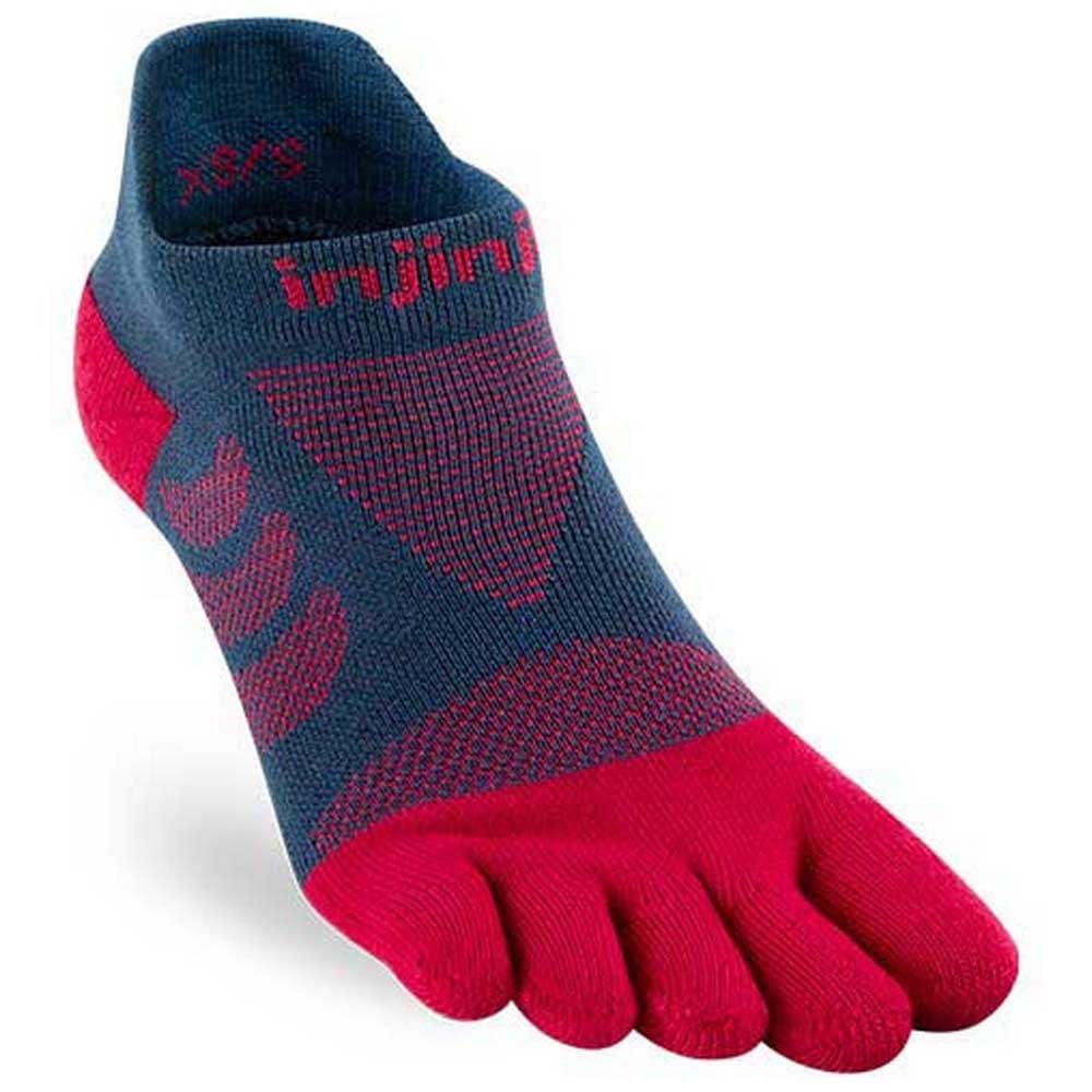 Injinji Women's Ultra Run No-Show Berry XS/S (EU 35-40), berry, XS/S