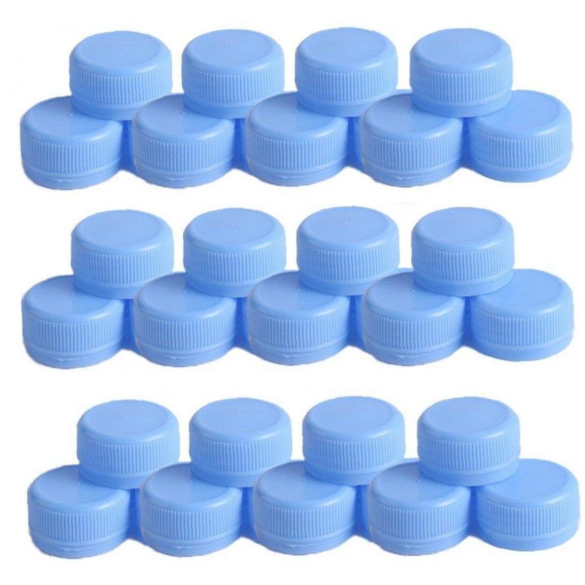 Amazon｜ペットボトルキャップ 30mm プラスチック製 ブルーキャップ
