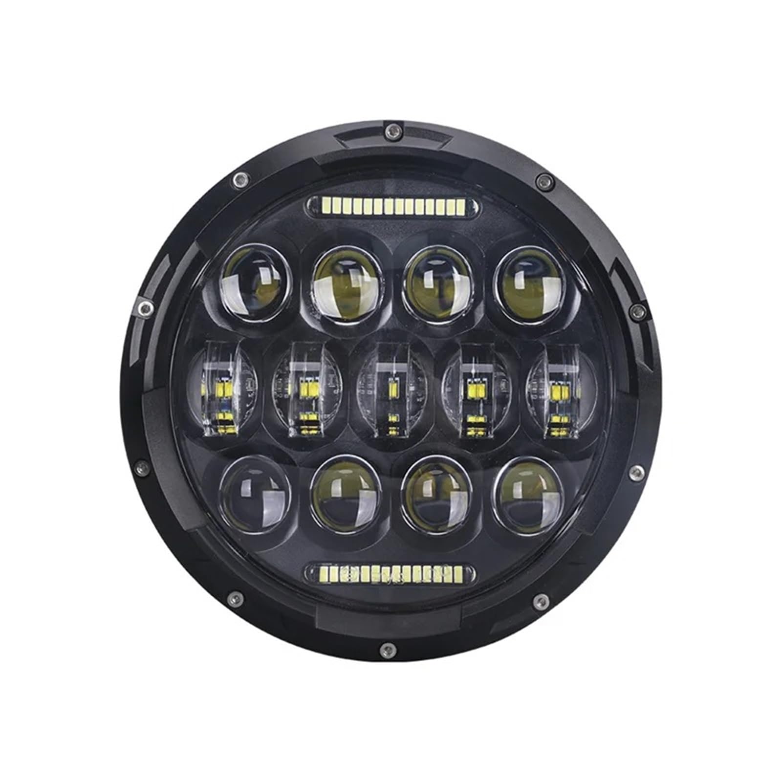 Moto Proyector Faro Delantero LED De 7" Para Motocicleta