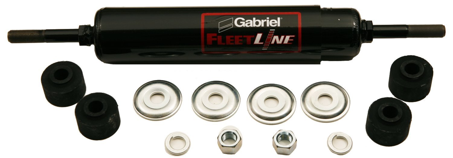 Gabriel 85027 FleetLine HD Truck Front Shocks Fits Autocar; International 4000 7000 Short Conventional Medium; Volvo WCA, WIA, WG Series Models; OEM# 1663606C91, 37301-3201