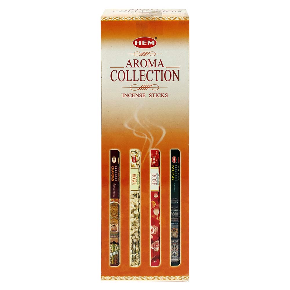 Hem Incense Sticks Variety Pack #1 and Incense Stick Holder Bundle with 25 Unique Fragrances