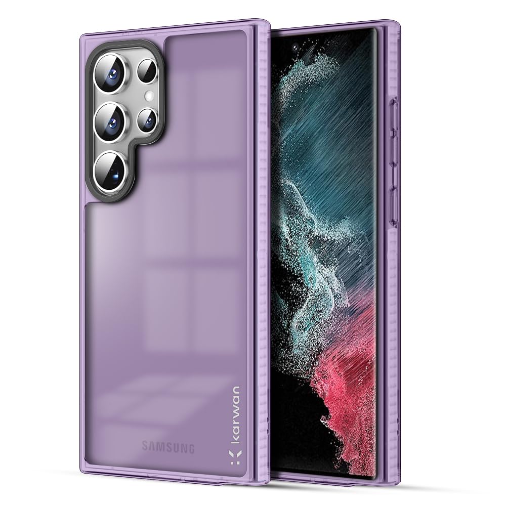 KARWAN®Samsung S23 Ultra Back Cover |Polycarbonate Material| Full Camera Protection |Perfectly Fit| Case for Samsung S23 Ultra - Purple (B0D6Z3GMBT) Amazon Price History, Amazon Price Tracker