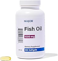 Vista 7 de MAJOR Aceite de pescado Omega-3 - Suplemento de aceite de pescado 1000 mg - 100 cápsulas blandas (paquete de 3)