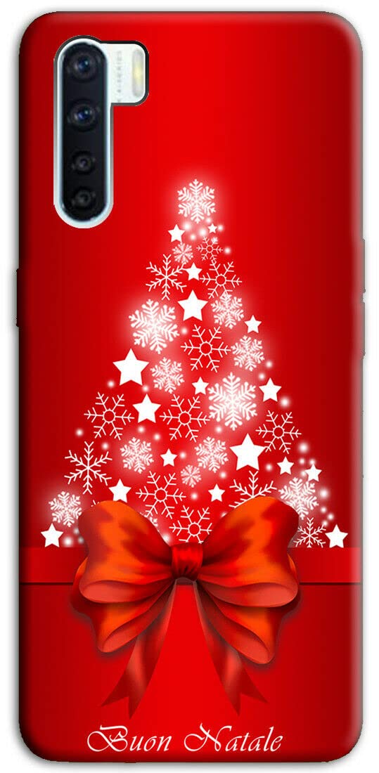 Mixroom - Cover Custodia Case In TPU Silicone Morbida Sfondo Trasparente Per SAMSUNG GALAXY M31 Fantasia Babbi Natale Con I Regali 638