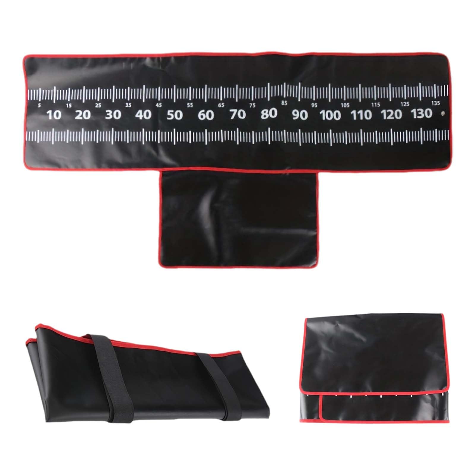 Faltbare Karpfenmatte,140*35cm,mit integriertem Maßband,Abhakmatte Angeln,Fisch abhakmatten,Abhakmatte mit maßband,Angeln Abhakmatte,Karpfen matte faltbare,Abhakmatten fischmatte,geeignet für Angler