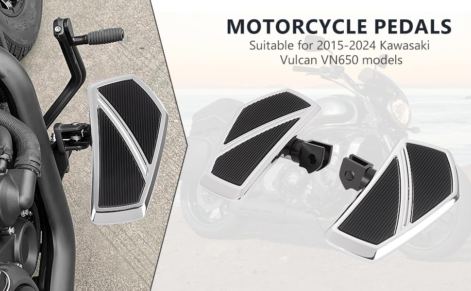 Aazon.co: ZS Otorcycle Front Foot Pegs, Adjustable Sport Footpegs - View #9