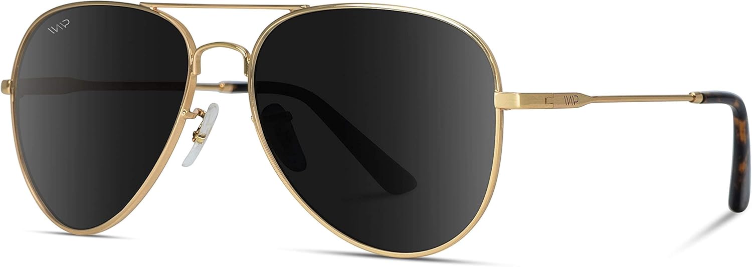 WearMe Pro - Polarized Pilot Style Classic Aviator Sunglasses - Image 3