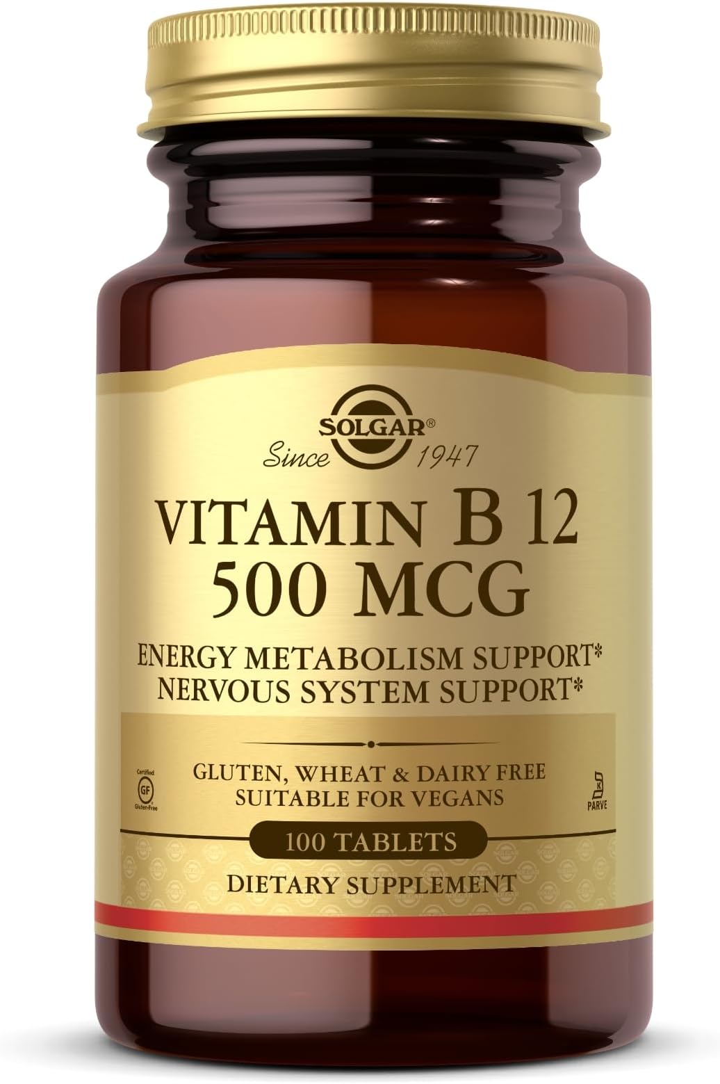 Solgar Vitamin B12 Tablets 500 Mcg, 100s