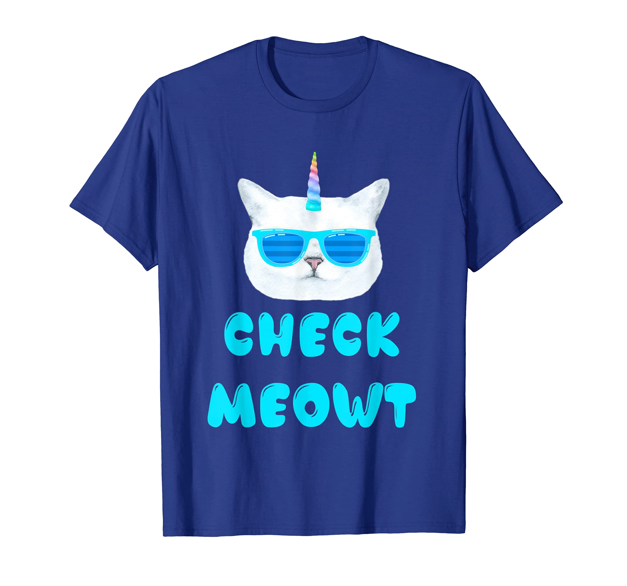 Kawaii Unicorn Cat and Unikitty Tee'sCheck Meowt Caticorn T shirt T-Shirt