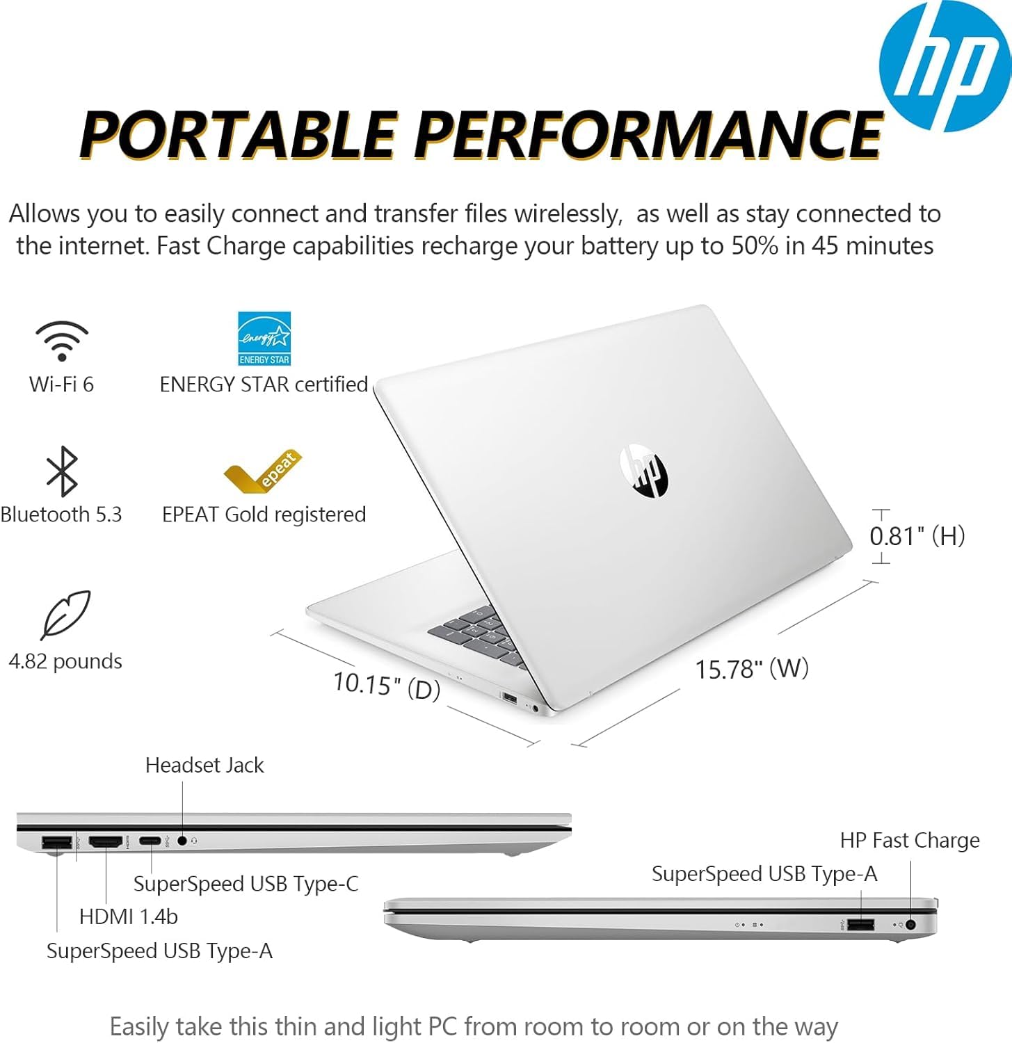 Amazon.co.jp: HP 17インチ ビジネス ノートパソコン 2025 感謝祭限定