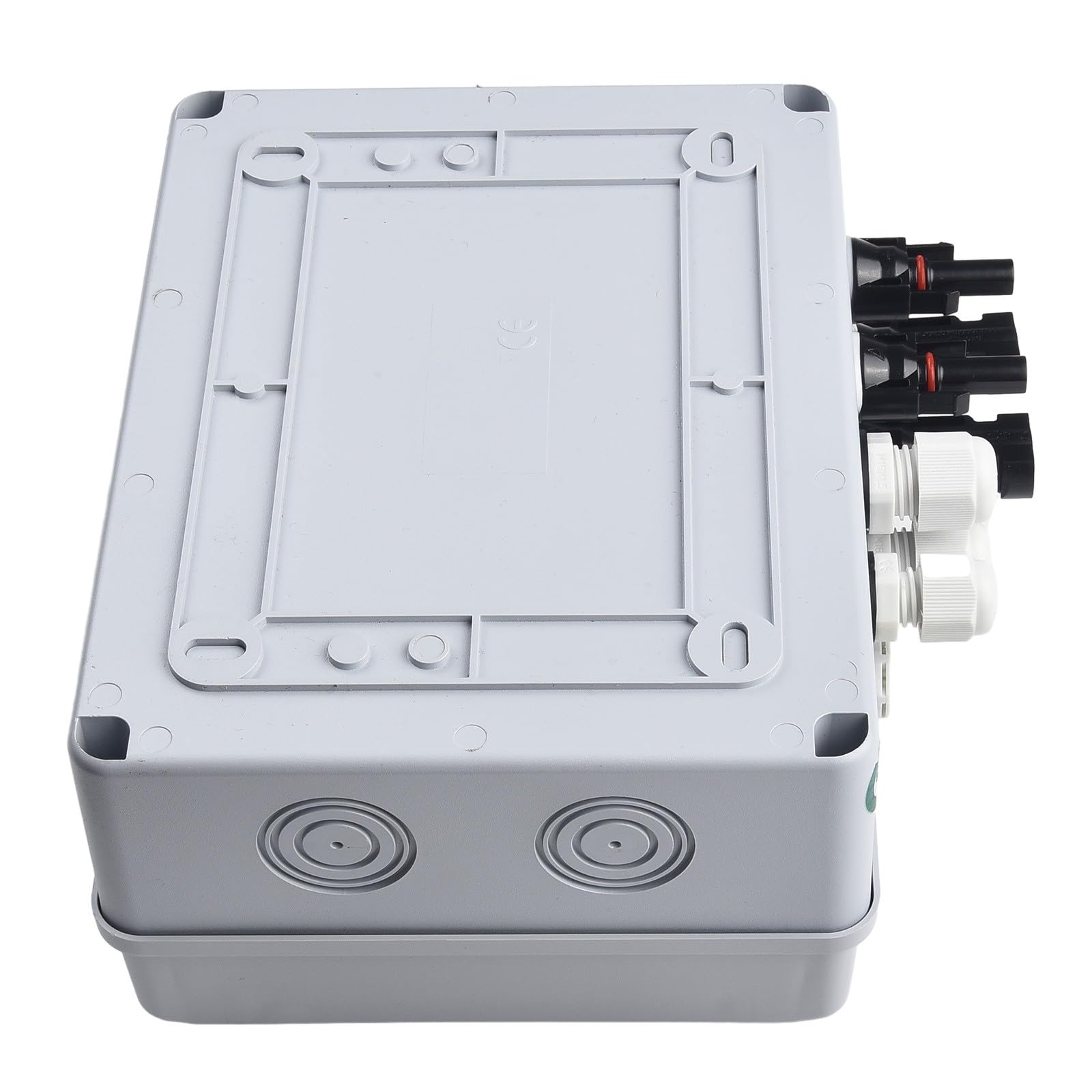 Caja combinadora fotovoltaica 2 en 1 para paneles solares, 550 V CC IP65 impermeable protección al aire libre con fusible MCB SPD, compatible con plantas fotovoltaicas residenciales en la