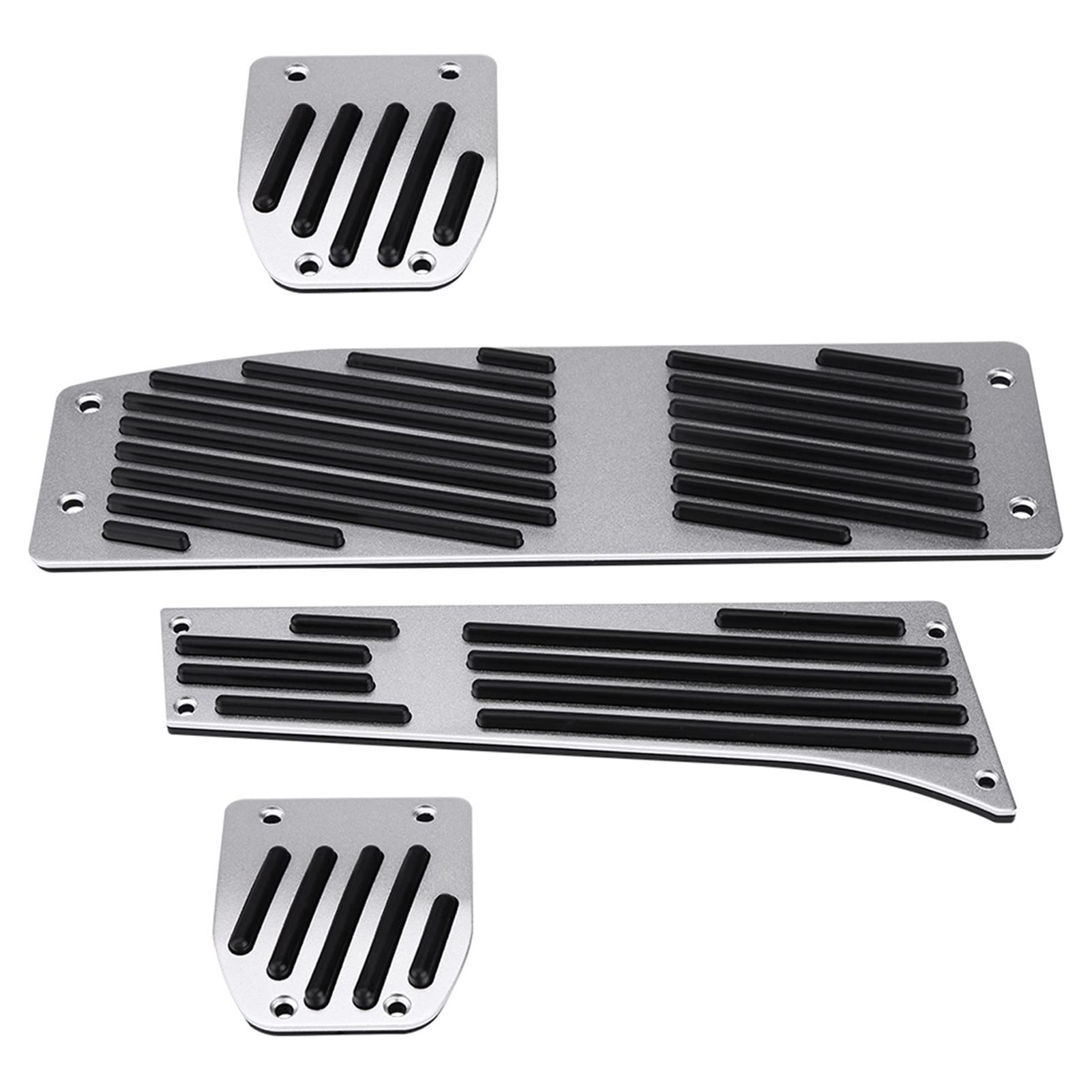 Coussinets de pédale E92, couvre-pédale d'accélérateur, 4 pièces de pédale de frein d'embrayage de transmission manuelle de voiture pour série 1/3/5/7/X1 E30 E32 E34 E36 E38 E39 E46 E87 E90 E91 E92