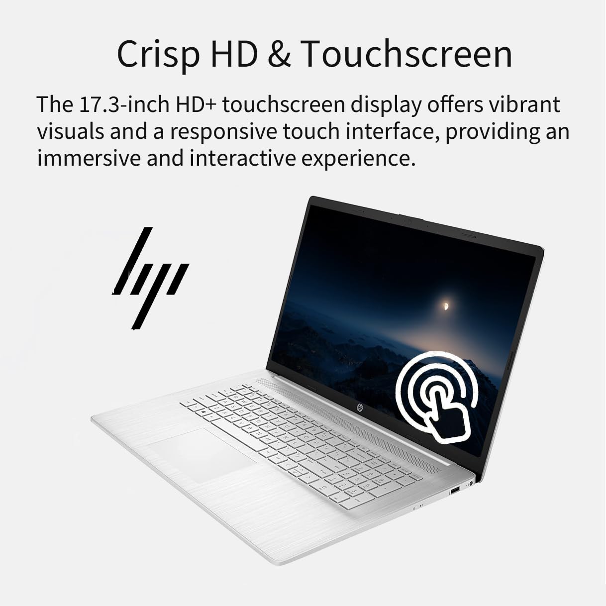 hp - 2022年8月 良好 HP 驚速12世代i5 1235u 16GB 新品1TB Amazon.com: HP 17.3 Inch HD Touchscreen Business Laptop