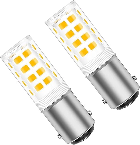 Bombillas LED de ahorro de energía con base BA15D para tu máquina de coser, regulables, 120 voltios, luz diurna 6000 K, consumo de energía de 4 W, disponible en Yaxa Venezuela