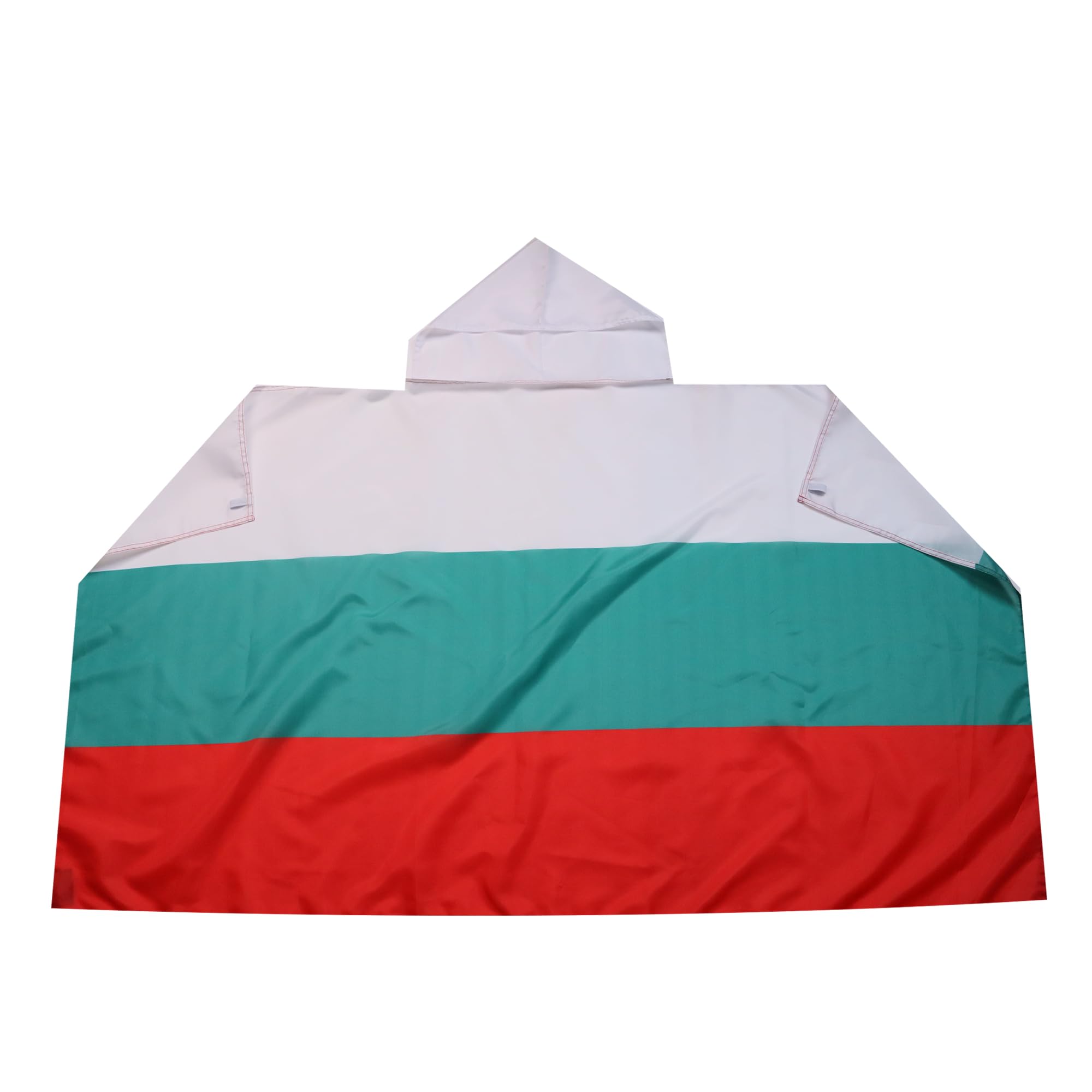 AZ FLAG - Bulgaria Body Flag - 3x5 Ft - Bulgarian Cap Flag - 100% Polyester with Inegrated Sleeves and Hood - Vivid Colors - 3' x 5' Feet - 150x90 Cm