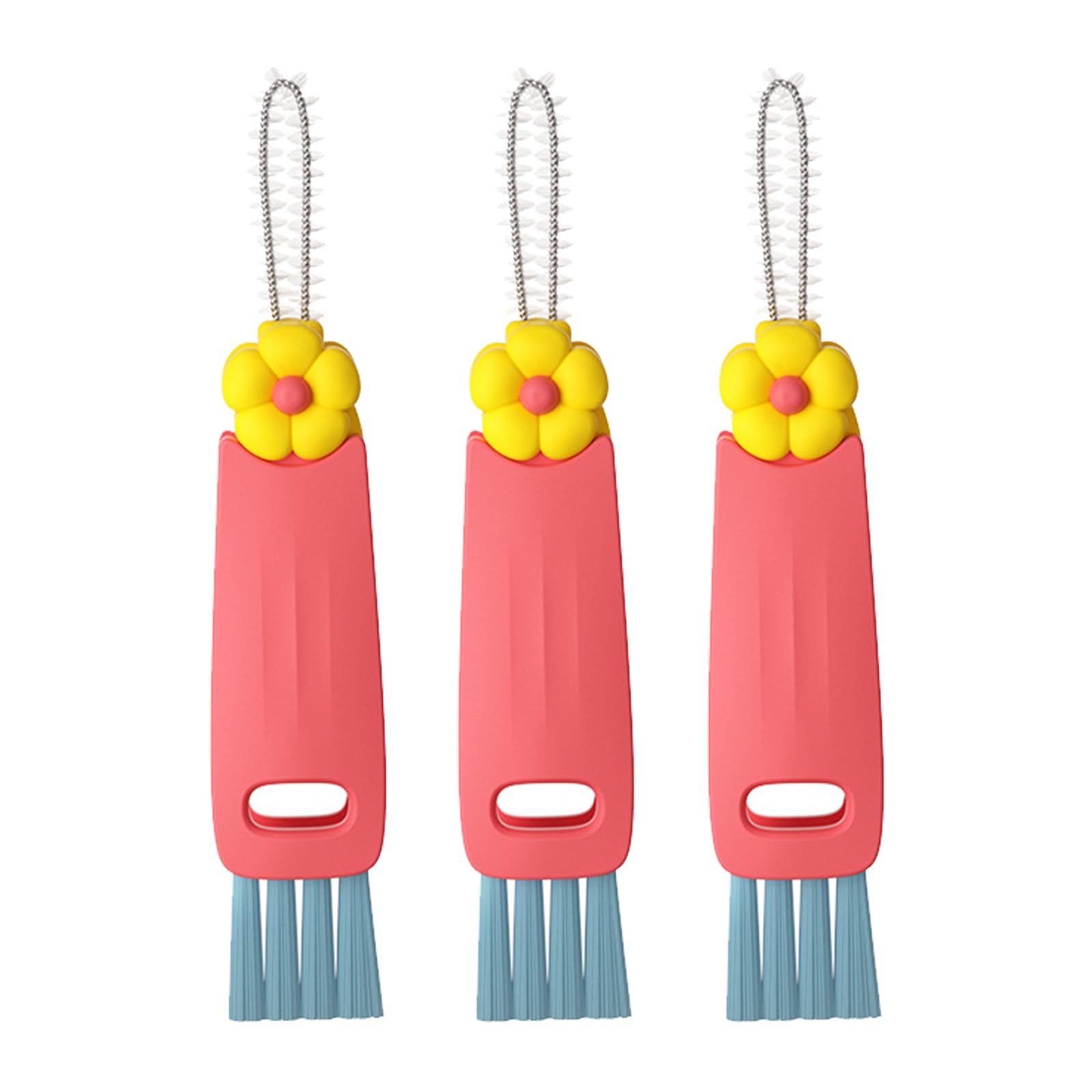 Yhplxyuus Cup Lid Scrubber, Dense Bristle Brush for Stubborn Dishwasher Safe Tool for Home Kitchen Use Kitchens Cleaning Tool