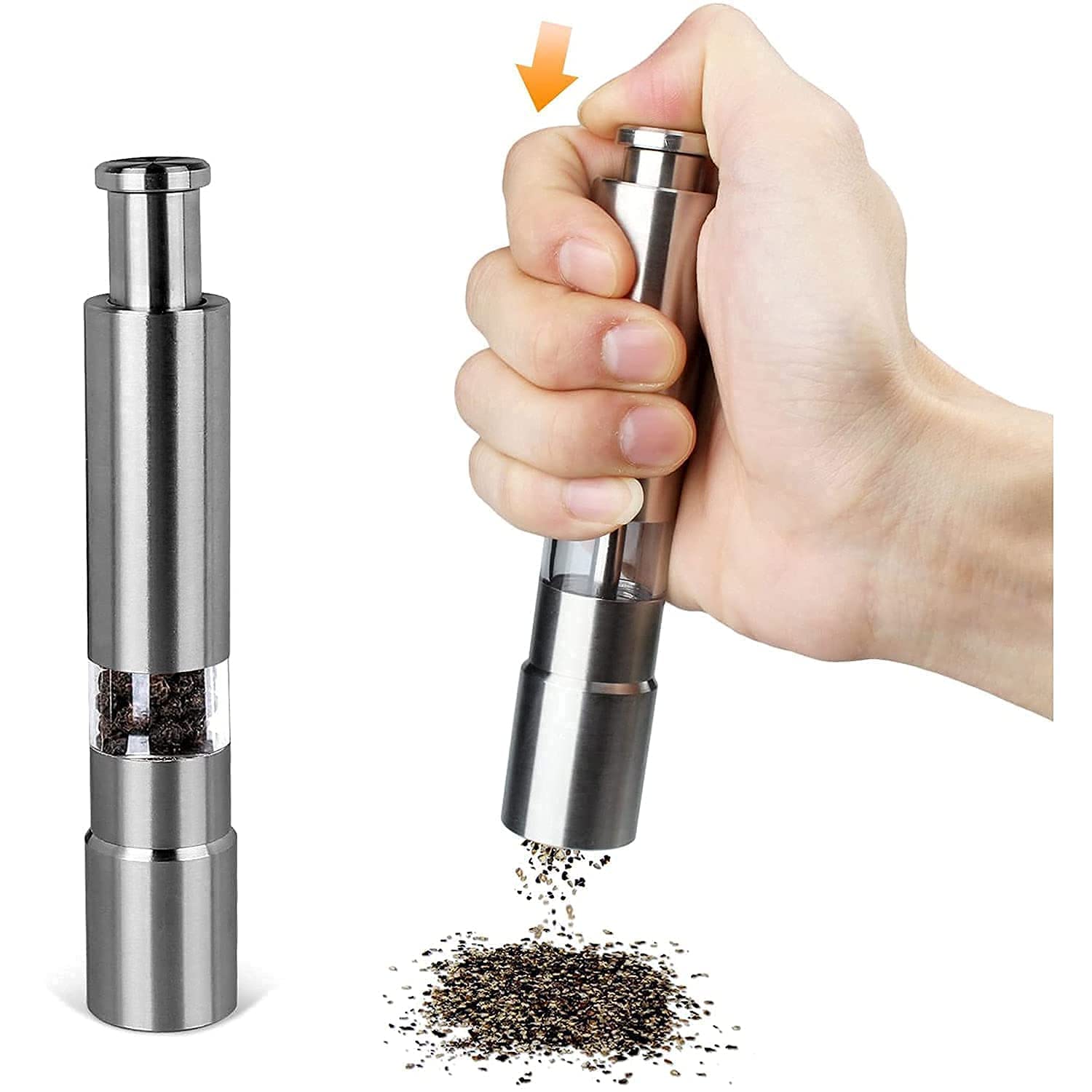 FnS Premium Salt & Pepper Grinder - 2-in-1 Design -9 FnS Premium Salt & Pepper Grinder - 2-in-1 Design -9