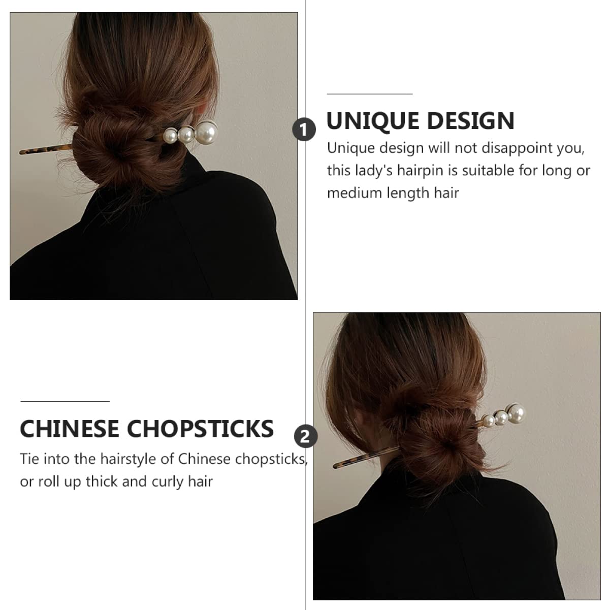 FOMIYES 4 Horquillas De Estilo Antiguo Elegantes Palillos Para El Pelo Para Mujeres Y Niñas Accesorios Para El Cabello Para Mujeres Palillos Para El Cabello.