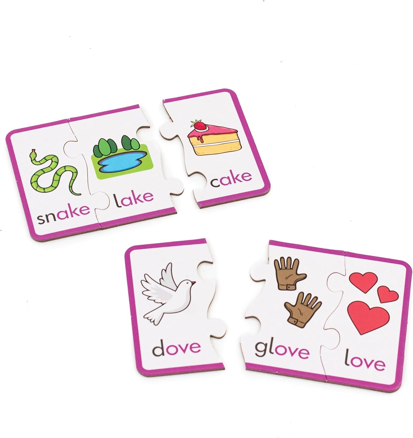 Junior Learning JL656 Rhyming Puzzles, Multi