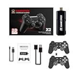 GD10 4K Retro Game Stick, HD Home Video Game Console with 2 Wireless Controllers, HDMI Output, 20000+ Built-in Games (128GB)