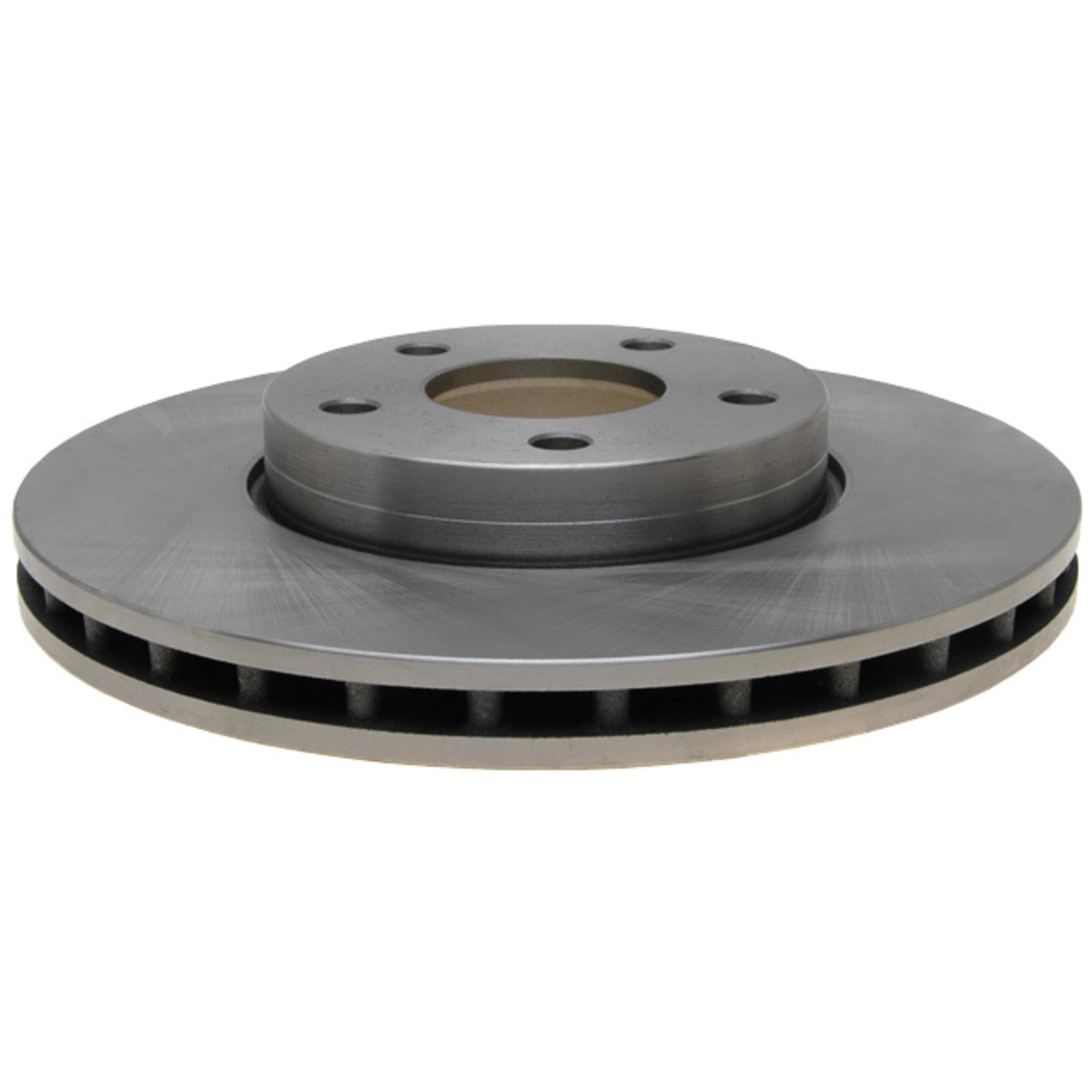 ACDelco Silver Front Brake Rotor 18A2841A | GM 88879492 Brake Rotors for Select Ford Focus, Ford C-Max, and more