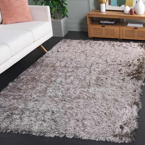 Tapete decorativo SAFAVIEH 8x10 shag sable marrón