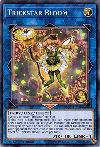 Trickstar Bloom - FLOD-EN039 - Common - 1st Edition - Flames of Destruction