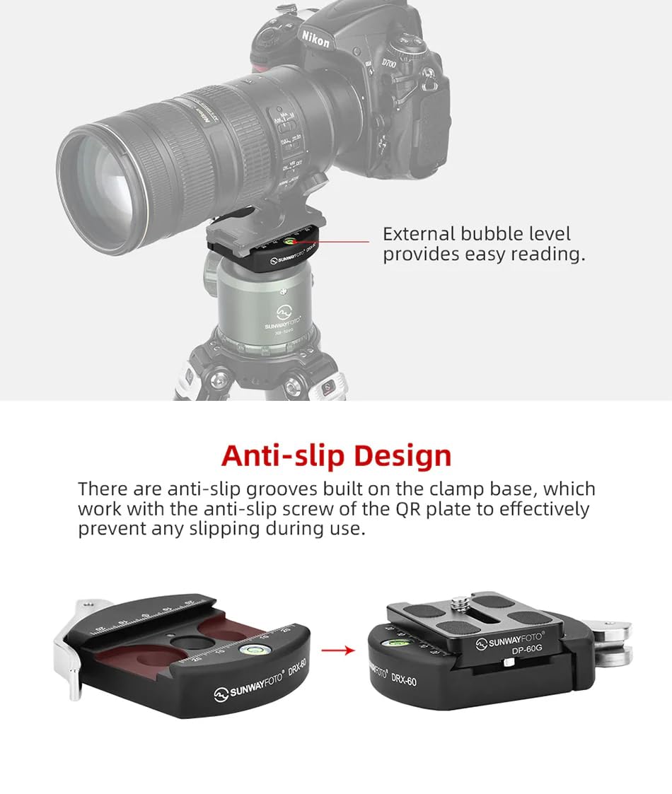 映写機 ARCO Amazon.com : SUNWAYFOTO AC-60 60mm Arca Swiss Quick Release Lever