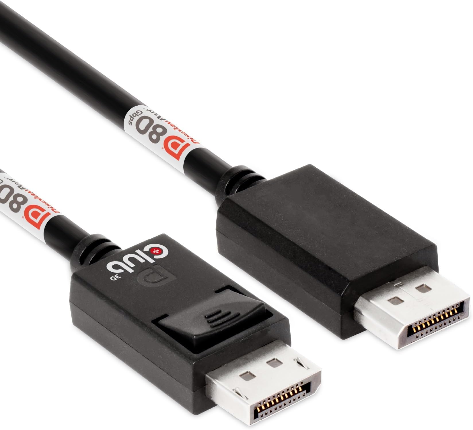 - CAC-1092 1.6 Meter/ 5.25 Feet DisplayPort 2.1 Bi-Directional VESA DP80 Certified Cable with G-SYNC, & HDR 4K 144Hz, 8K60Hz, 10K60Hz, 4K 240Hz M/M
