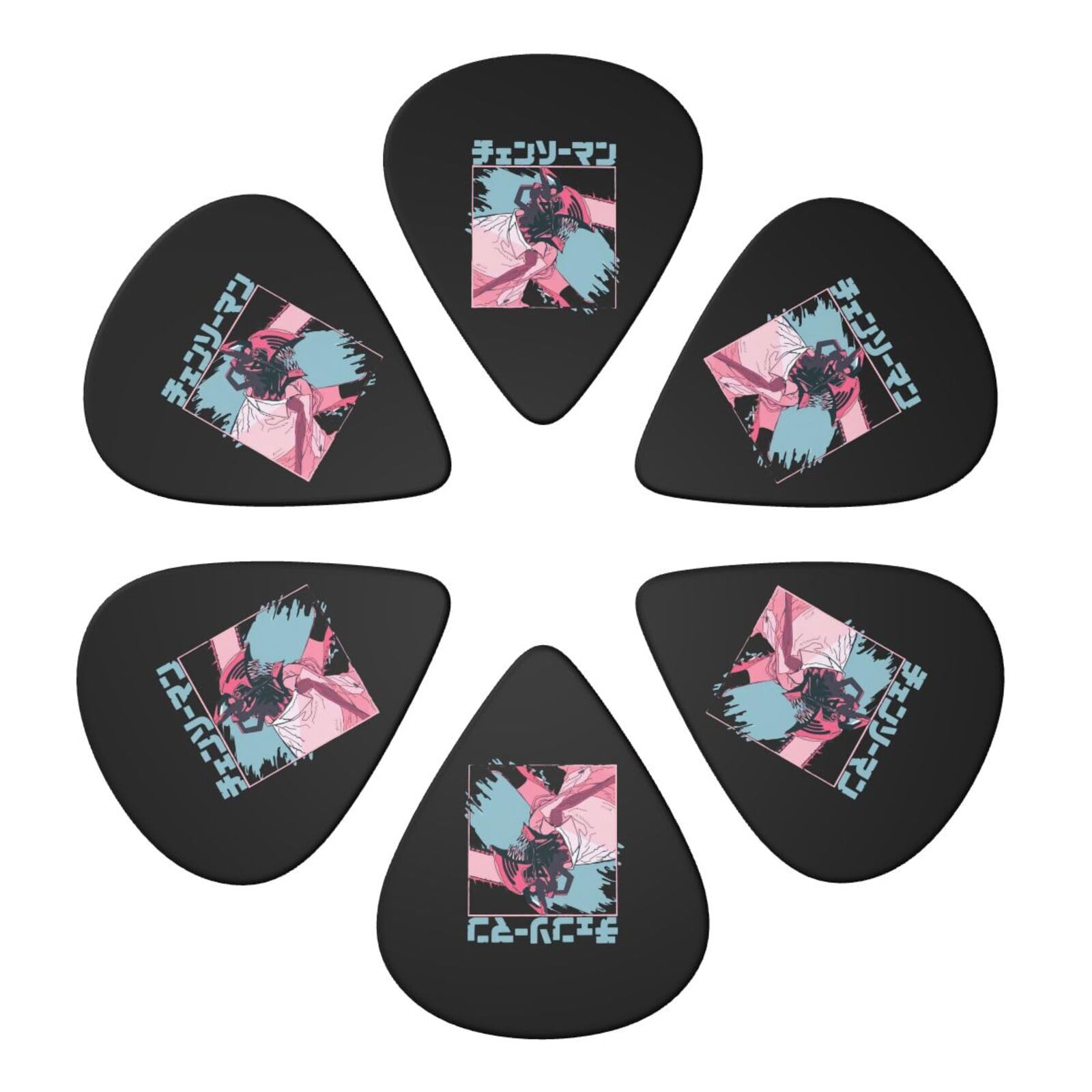 Amazon.co.jp: ギター ピック チェンソーマン ギターぴっく