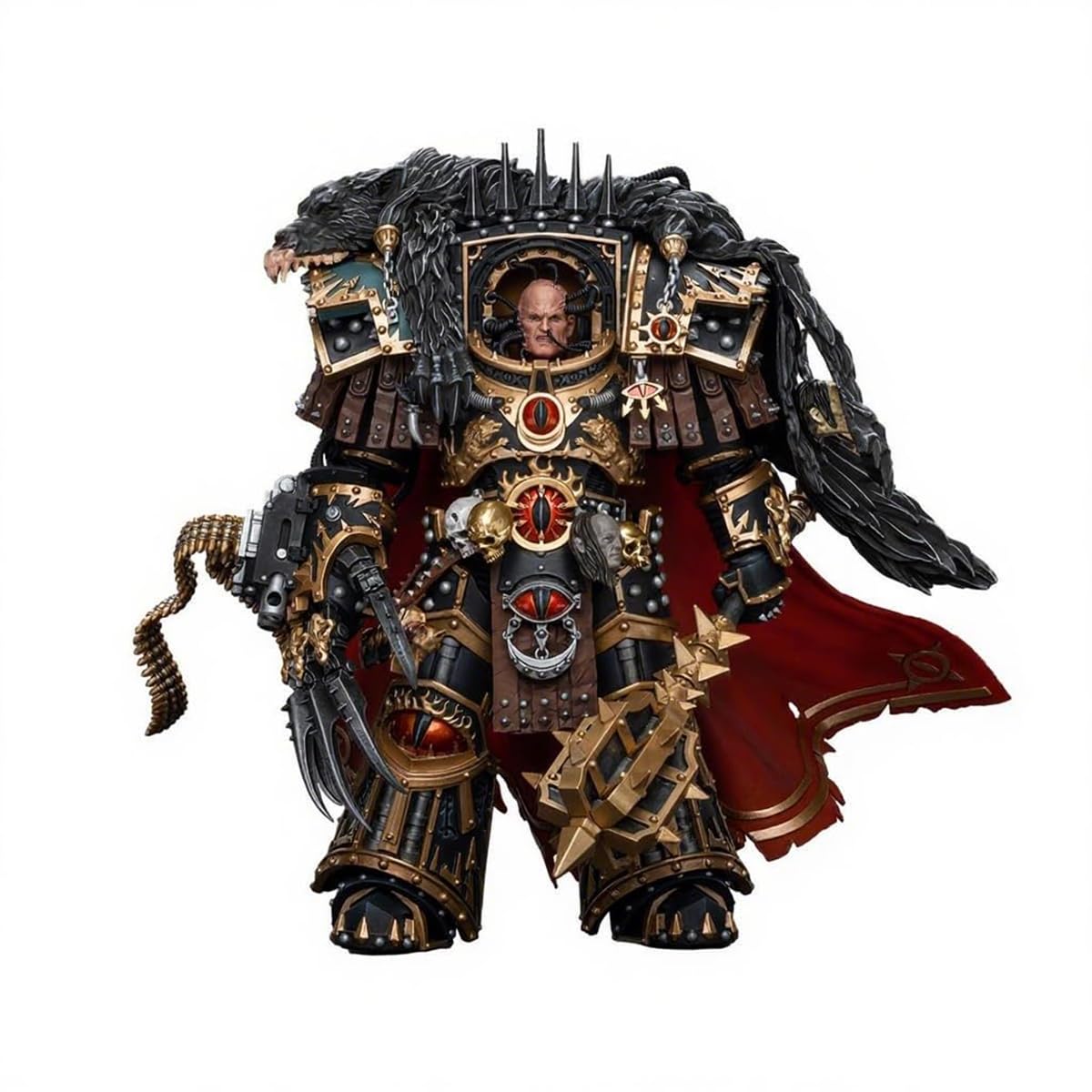 Photo 1 of ****ARM IS DETACHED BUT ABLE TO BE FIXED****
JOYTOY Action Figures Warhammer 40K 7.95inch Sons of Horus Warmaster Horus Primarch of the XVIth Legion 1/18 Movable Model Collectible Figurine Ages 15+