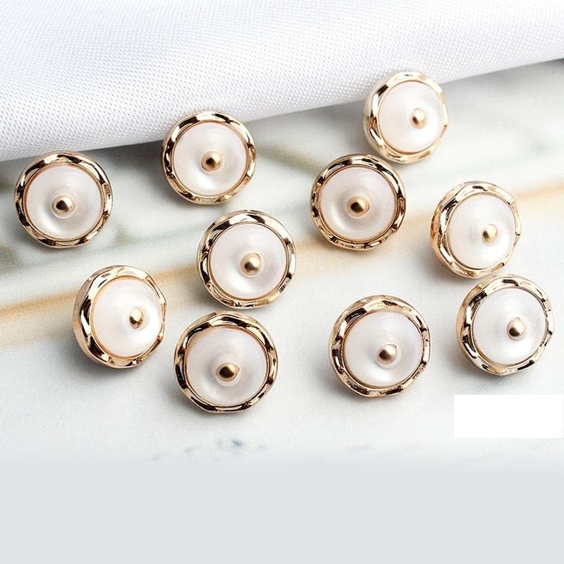 Bhavya Enterprises 20 PCS Pearl Decorative Buttons with Storage Box Decorative Sewing Buttons for Women Cloths Sweaters Decorations-picture-25