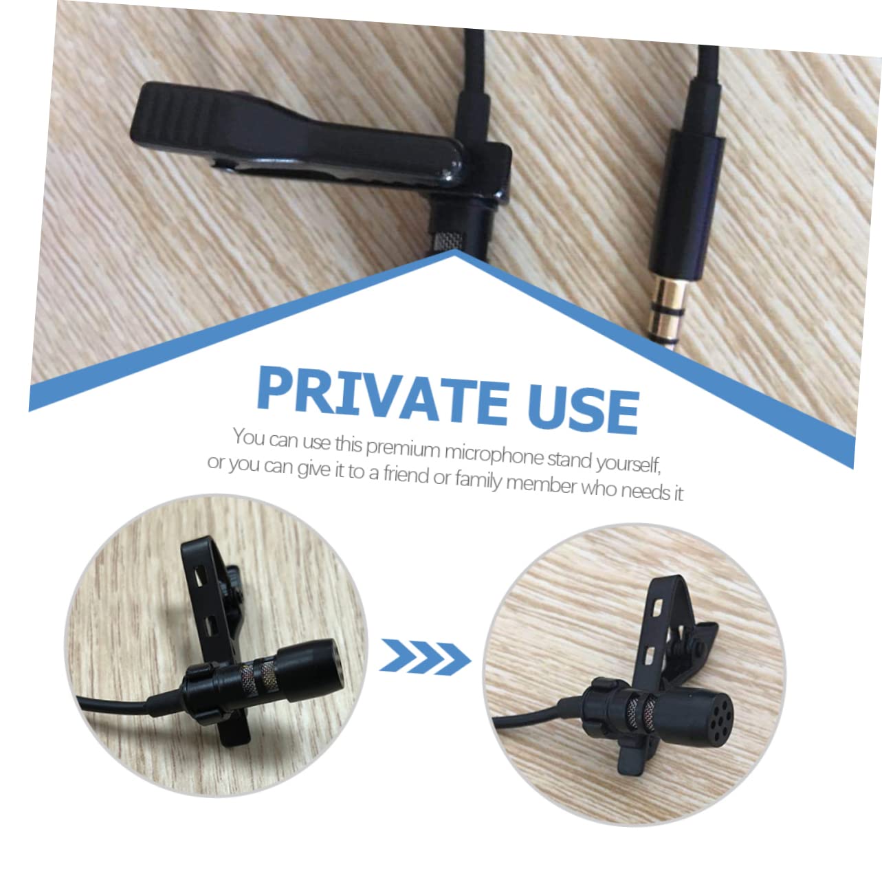 Toyvian 75piezas Soporte Micrófono De Clips De Hierro Para Micrófonos y Lavaliers Fijación Segura y Fácil Instalación Accesorios De Estudio Portátiles