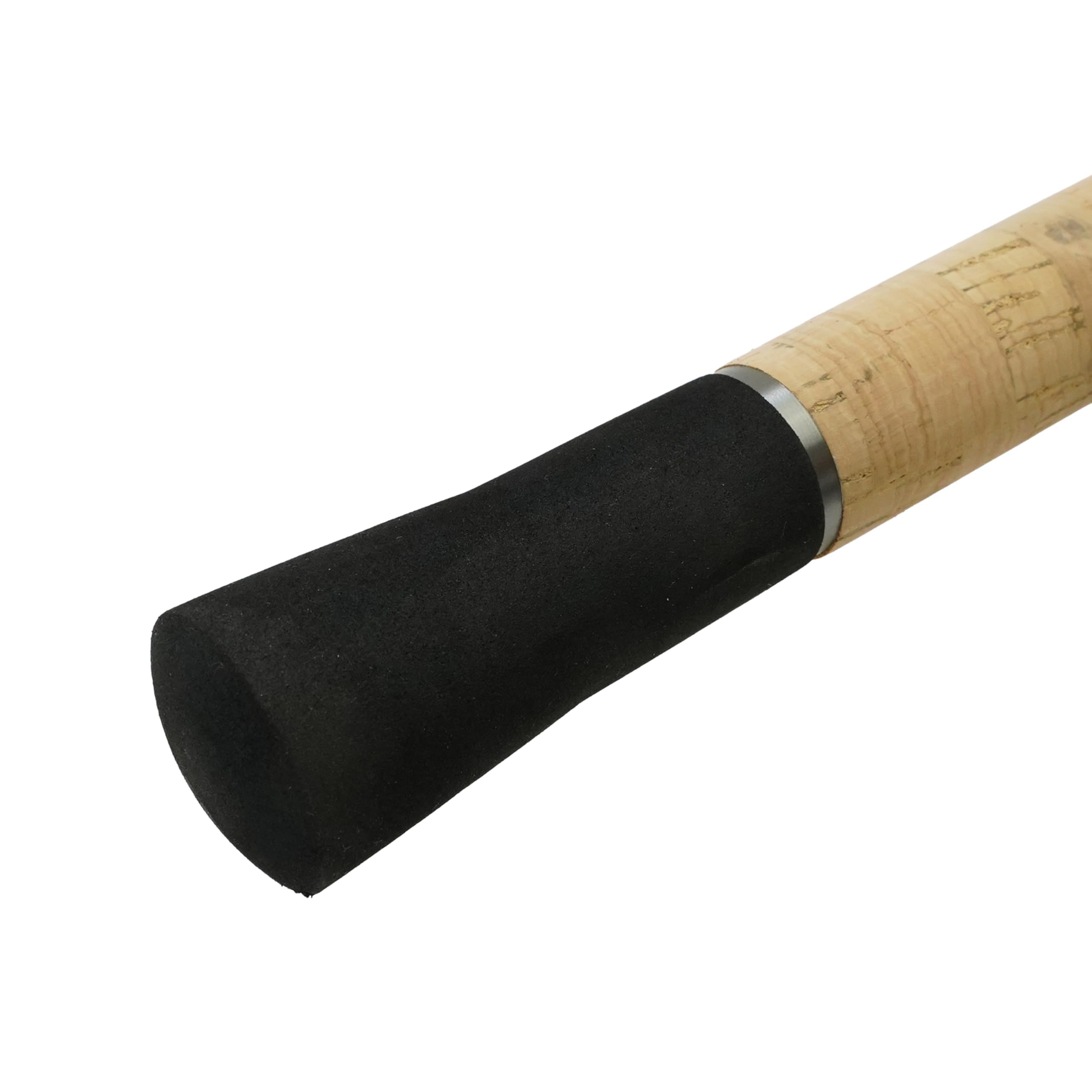 DLT Copperhead - 2,60m - Wolfsbarschrute - Schwarz - Carbon - Solider Rollenhalter inklusive