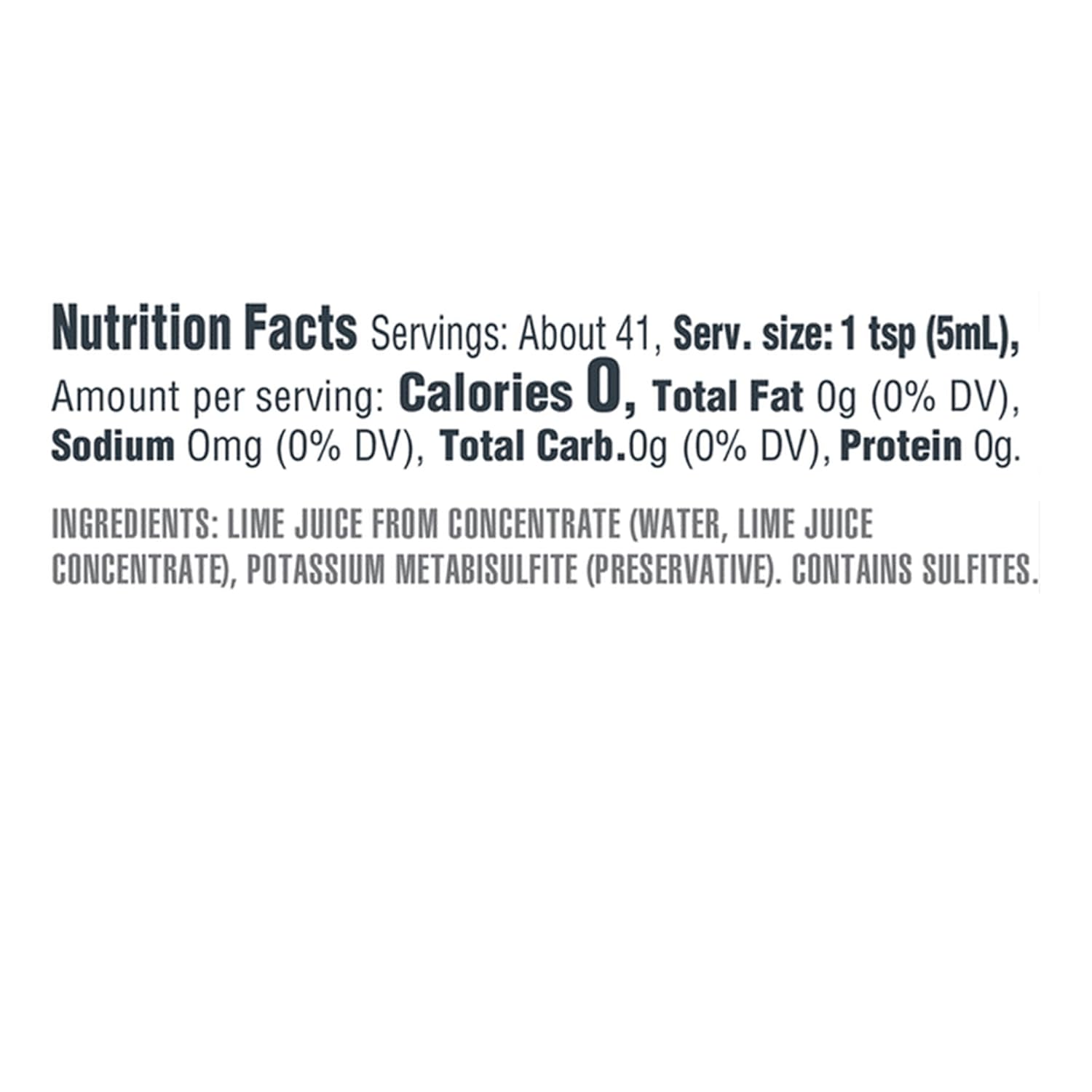 Ingrilli 100% Lime Juice from Concentrate, 7 Fl Oz Bottle (Pack of 12)