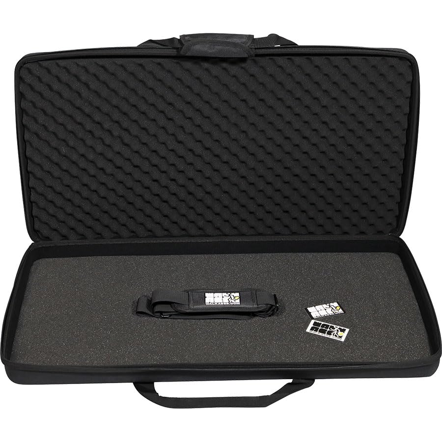 Walkasse W-MCB-DDJGRV6 Valise DJ EVA Alphateta DDJ- GRV6 Noire (Shoulder Bag), Noir, Valise EVA Hardcase