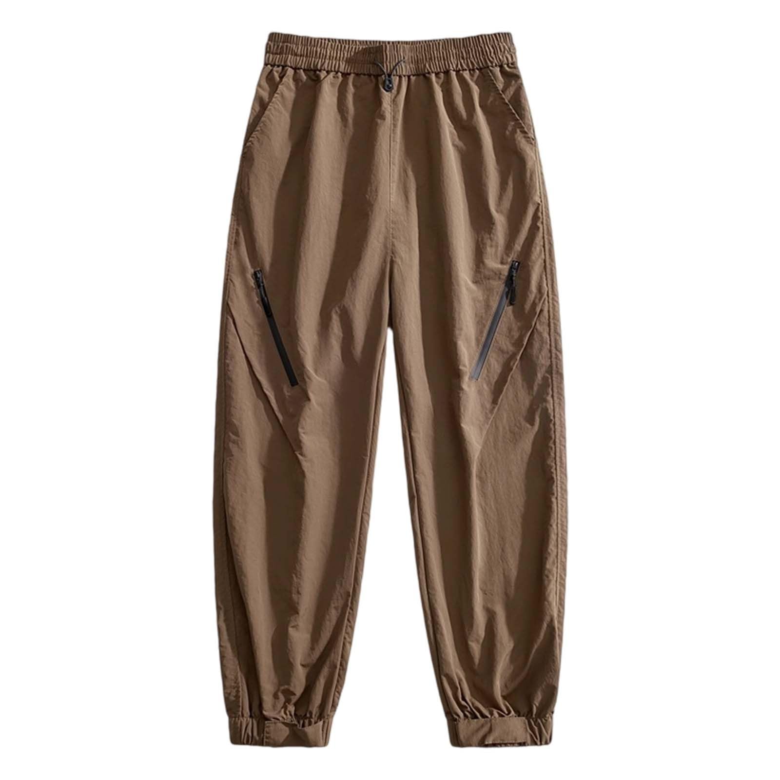 Generico Pantaloni Donna Trekking Estivi Pantalone Estivo Cargo Sportivi Jogger Curvy Baggy Palazzo Push Up Harem Palestra Tattici da Ciclisti Lavoro Sweatpants