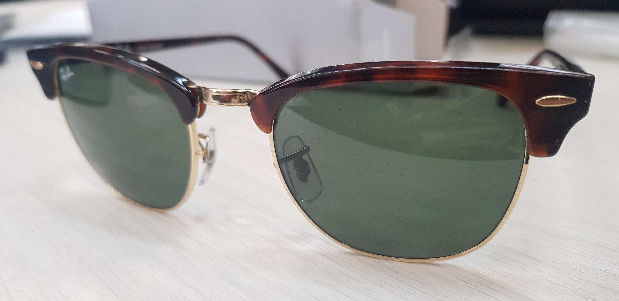 Óculos de Sol Ray-Ban Clubmaster 0RB3016 W0365 Tam 51