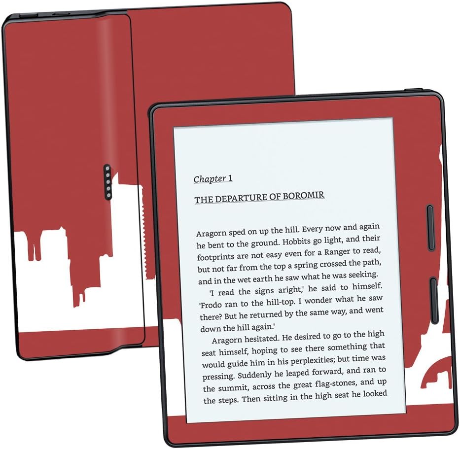 MightySkins Skin Compatible with Amazon Kindle Oasis 6" (8th Gen) - Paris | Protective, Durable, and Unique Vinyl Decal wrap Cover | Easy to Apply, Remove, and Change Styles | Made in The USA