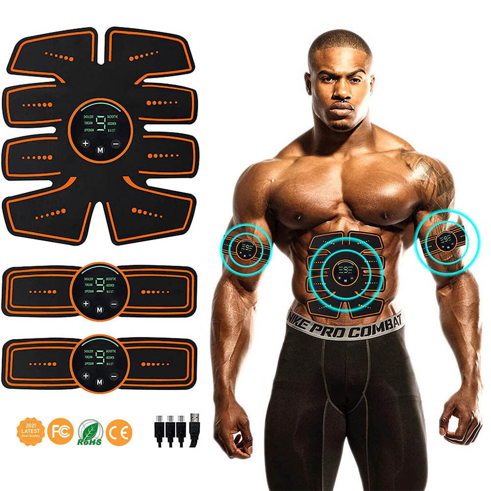 XININ 6Modes Estimuladores Entrenador De Cadera Abdominales Entrenador Muscular Estimulador De Músculo Hogar EMS Equipo De Fitness Abdominal Brazo De Pierna Toner