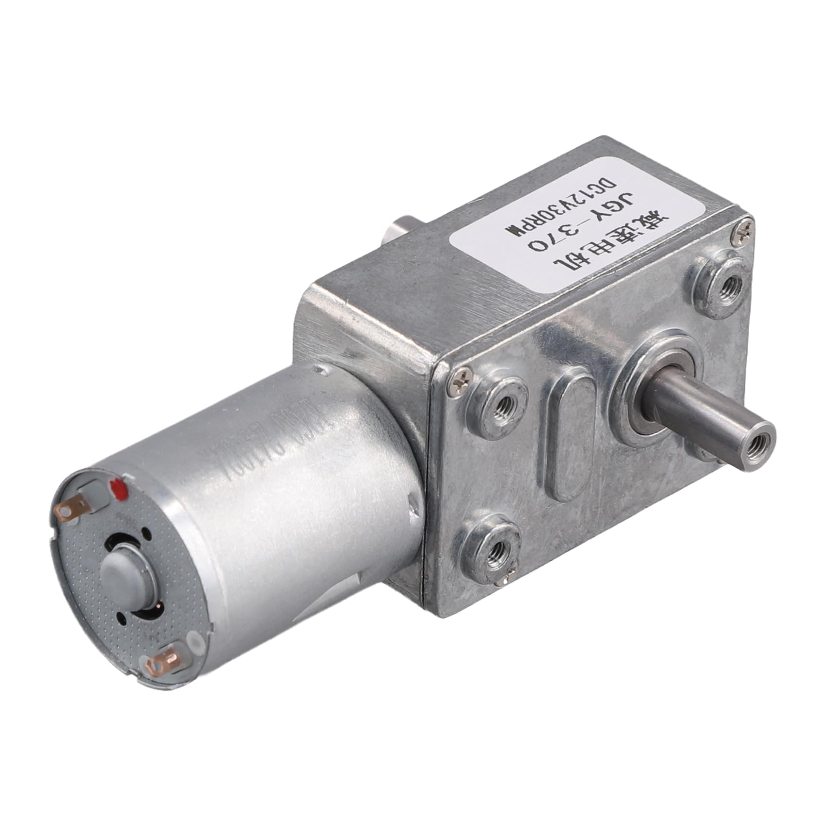 Ehwisbe Jgy370 Dc Motor 12V 30Rpm Reduce Speed Motor With High Torque Turbo Worm Geared
