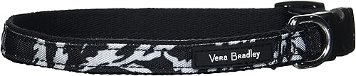 Vera Bradley Collar de mascota ajustable repelente al agua reciclado Lighten Up